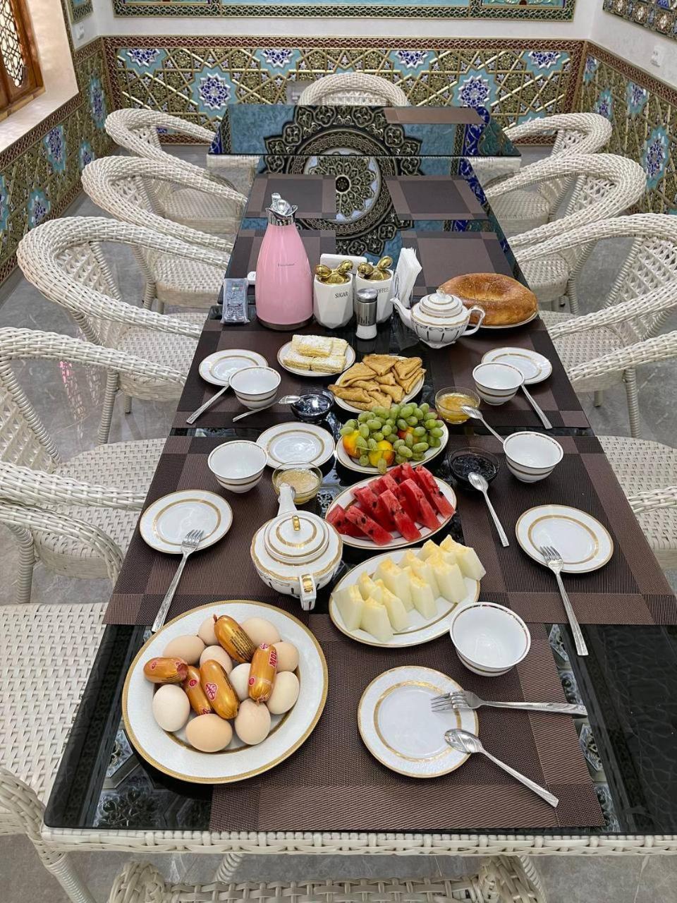 Khalid Boutique Hotel Buchara Buitenkant foto